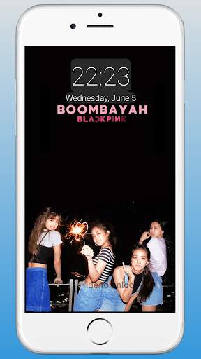 BlackPink Ice Cream Lock Screen screenshot 2