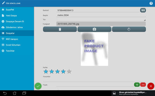 SCANPET New - Envanter ve Barkod Tarayıcı screenshot 13