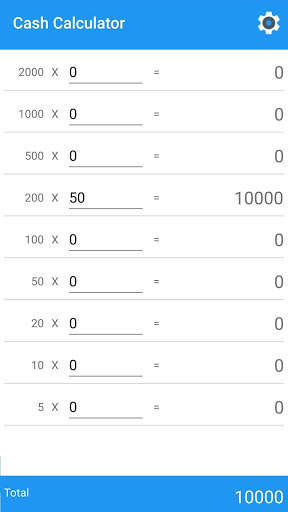 Cash Calculator screenshot 1