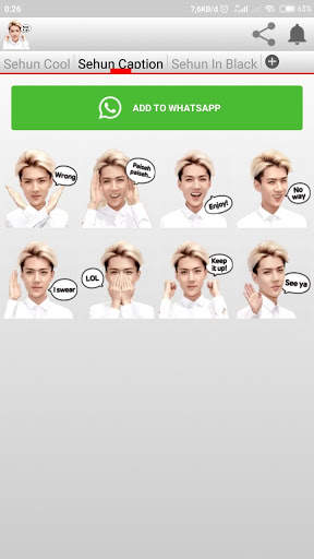 Sehun Stickers for WA screenshot 3