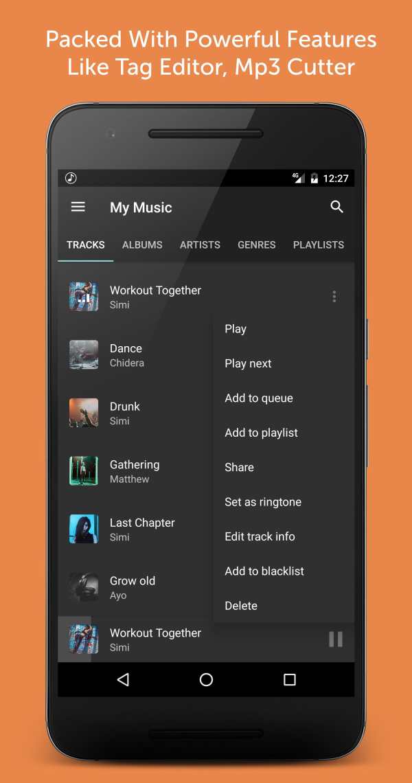 Rx Music Player screenshot 4