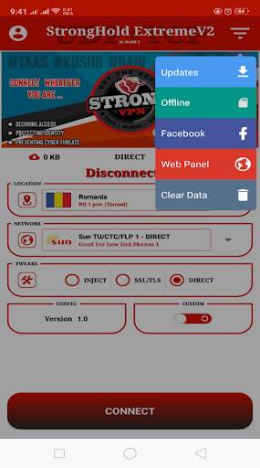 StrongHold VPN EXTREME 2.0 screenshot 3