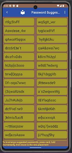 Accounts List screenshot 6