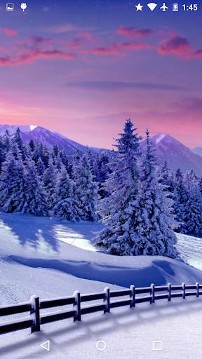 Magic Winter Live Wallpaper screenshot 7