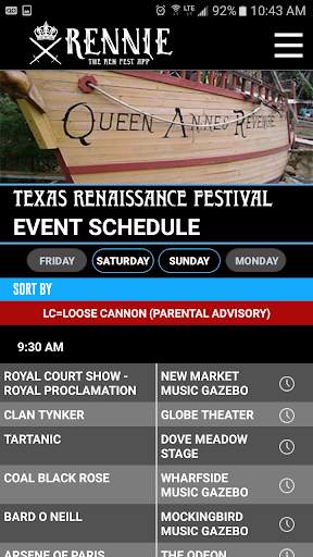 Rennie - The Ren Fest App screenshot 5