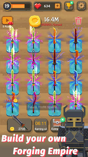 รวมดาบ - ผู้ชำนาญการช่างตีเหล็ก Idle screenshot 4