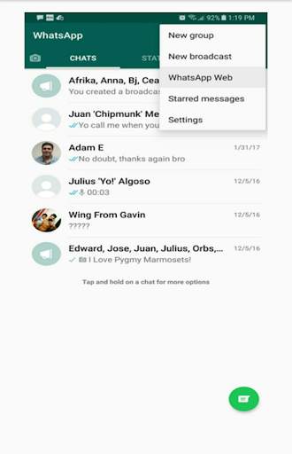 Dual Messenger Webcloner screenshot 2