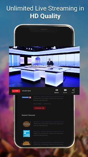 France Tv Live & FM Radio screenshot 1