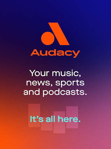 Audacy screenshot 1