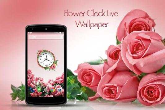 Flower Clock Live Wallpaper screenshot 14