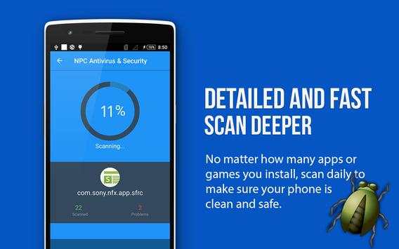 NPC Antivirus and Security : Mobile Virus Cleaner screenshot 3