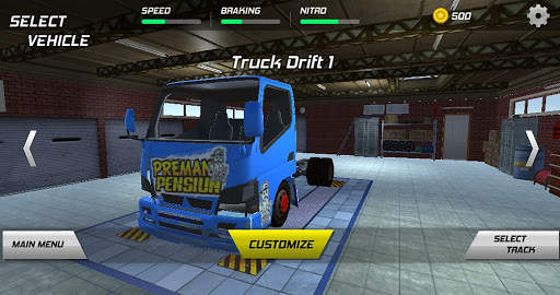 Truck Drift Simulator screenshot 1