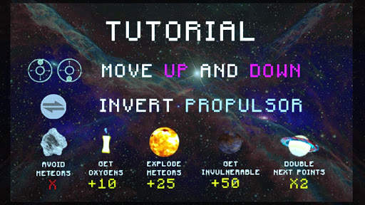 Alien vs Meteors screenshot 2