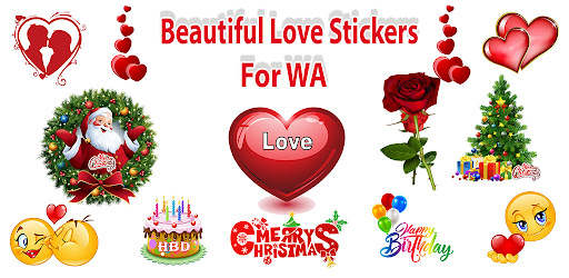 Christmas: Love Stickers screenshot 1