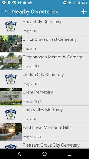 BillionGraves 6 تصوير الشاشة
