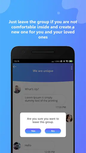 Group Text App screenshot 2