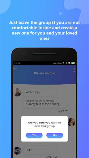 Group Text App screenshot 2