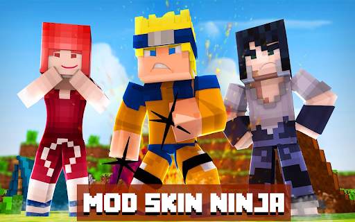 Skin Ninja Anime - Heroes Craft for Minecraft screenshot 1