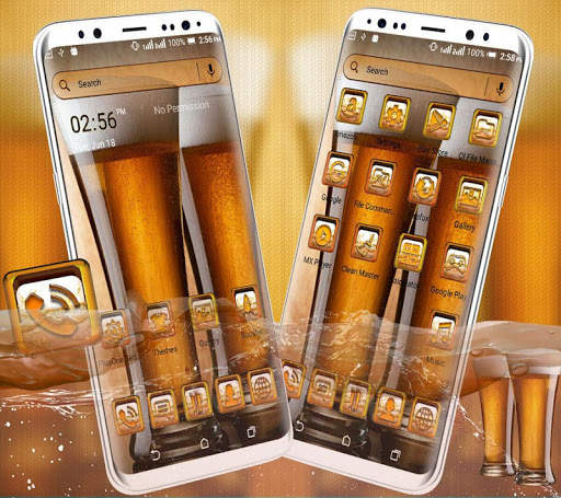Beer Glass Launcher Theme screenshot 2