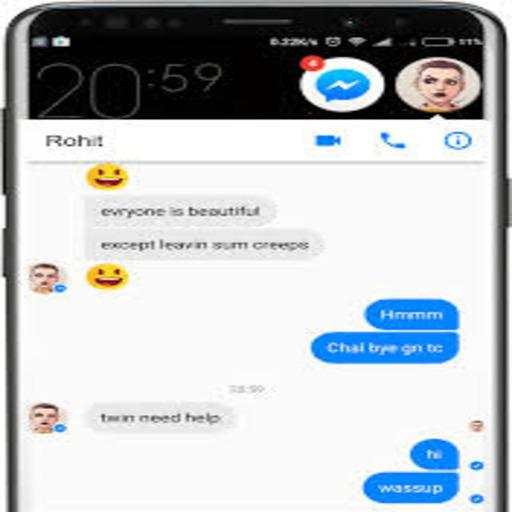 face call messenger lite screenshot 2