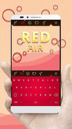 Red Air Keyboard screenshot 2