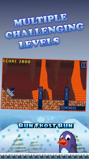 Run Frost Run! 🐧 Penguin Run screenshot 1