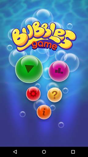 Bubbles Game screenshot 1