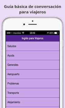Inglés para viajeros скриншот 1