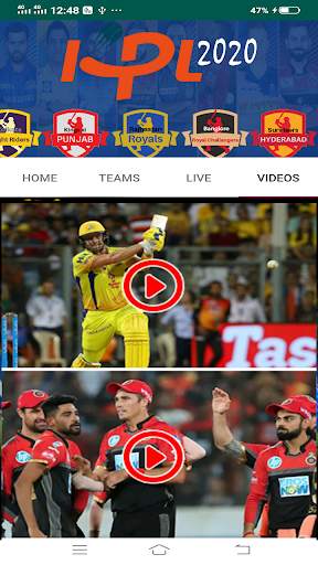 Indian League Cricket Schedule इंडियन प्रीमियर लीग screenshot 3