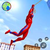 Flying Rope Hero Crime City Simulator Game 2019 3