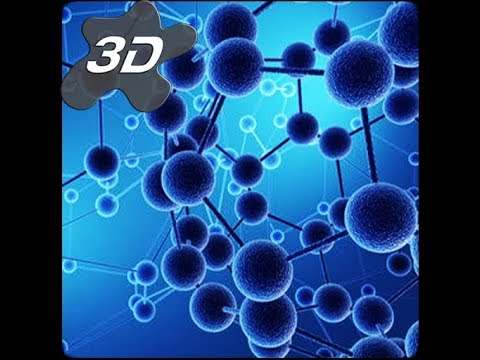 Particle Molecules 3D Live Wallpaper screenshot 1