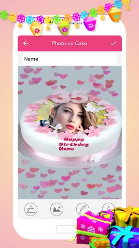 Name Photo On Birthday Cake screenshot 3
