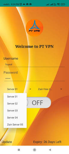 PT VPN V2 screenshot 2