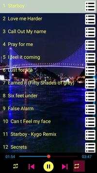 The Weeknd - Songs High Quality Offline скриншот 3