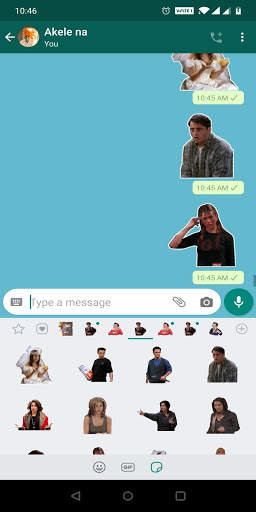 FRIENDS Serial TV Stickers app all in one screenshot 7