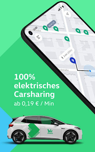 WeShare Carsharing screenshot 1
