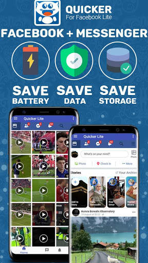 Quicker for Facebook Lite screenshot 2