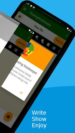 Floating Notekeeper 2 تصوير الشاشة