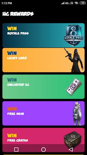 Free UC and Royal Pass 14 screenshot 1