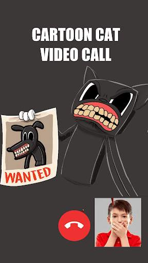 Cartoon Cat Dog Creepy Video Call Challenge Prank screenshot 4