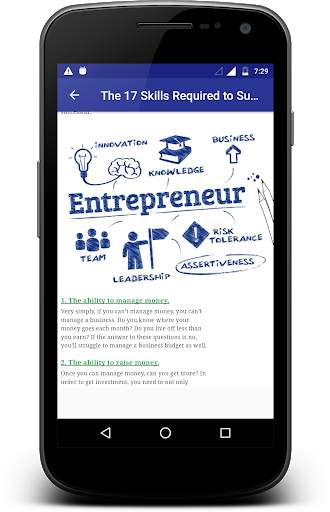 Entrepreneurship Skills screenshot 2