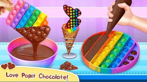 Pop it Chocolate Cake Maker screenshot 3