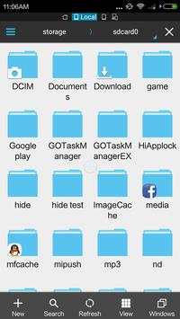 ES Holo Theme for Pro screenshot 1