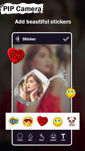Pip Camera Photo Editor 4 تصوير الشاشة