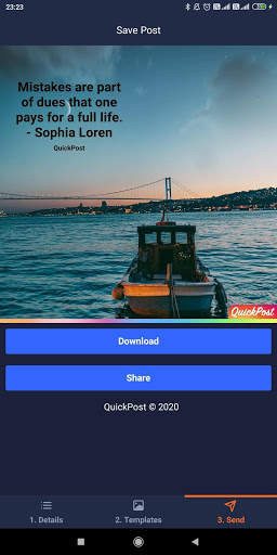 Social Media Post Maker for Instagram - QuickPost screenshot 8