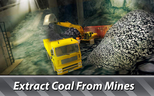Mining Machines Simulator - drive trucks, get coal screenshot 2