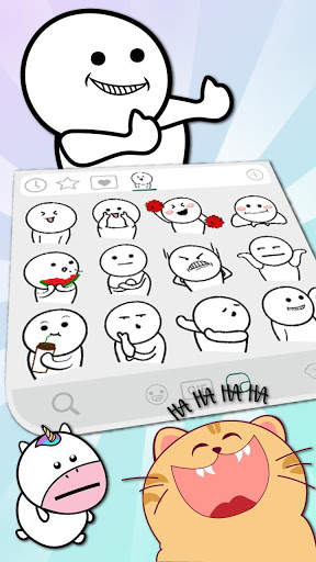 Stiker Emoji Funny Bun Man screenshot 3