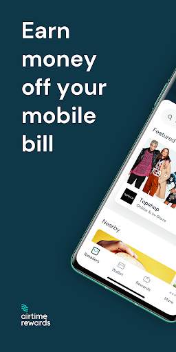 Airtime Rewards: Earn money off your mobile bill screenshot 1