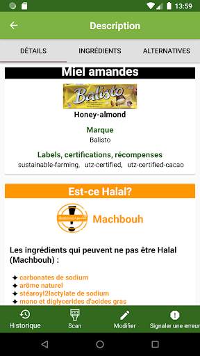 Halal Scanner screenshot 3