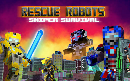 Rescue Robots Sniper Survival screenshot 8
